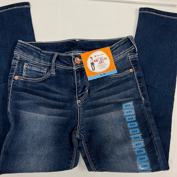 Kids knit denim stretchy jean 6-6X NWOT - Picture 1 of 2